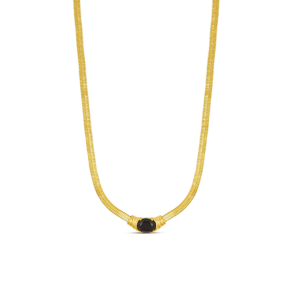 Collar con Piedra de Ónix