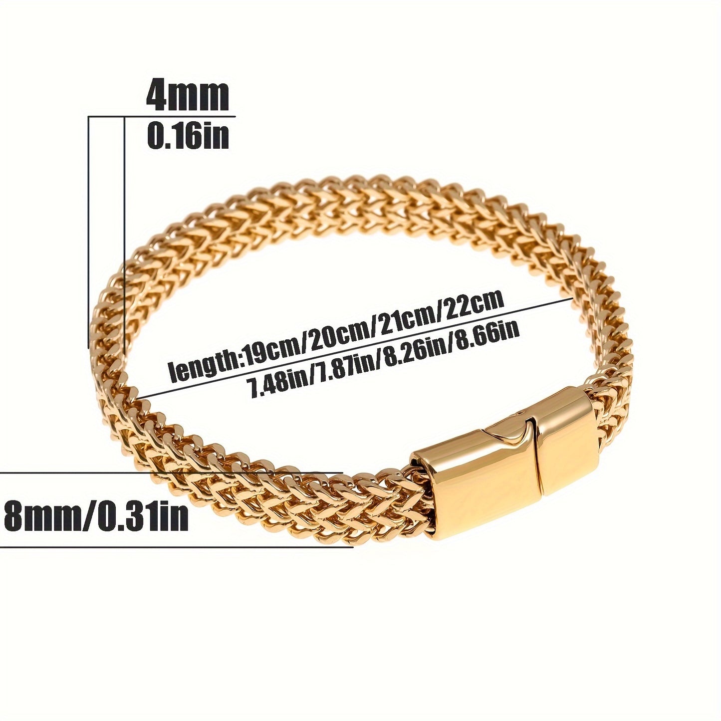 Pulsera Elegante de Acero Inoxidable