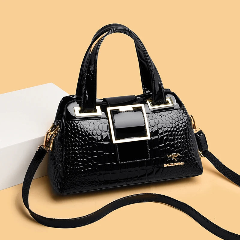Bolsa Tote Luxo Croco
