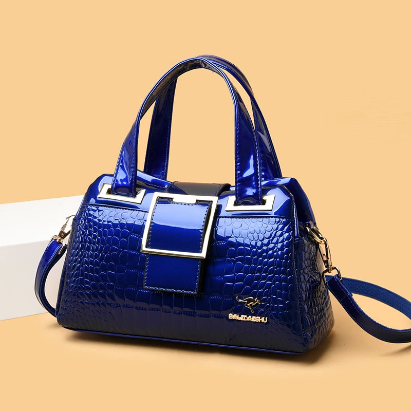 Bolsa Tote Luxo Croco