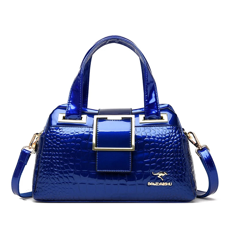Bolsa Tote Luxo Croco