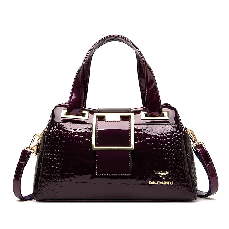 Bolsa Tote Luxo Croco