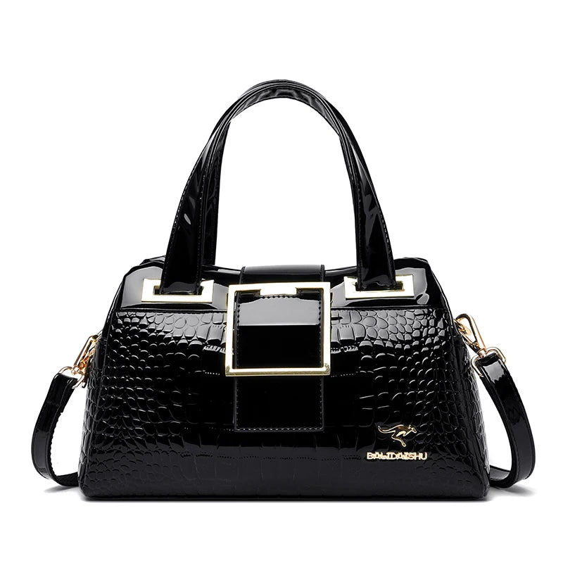 Bolsa Tote Luxo Croco