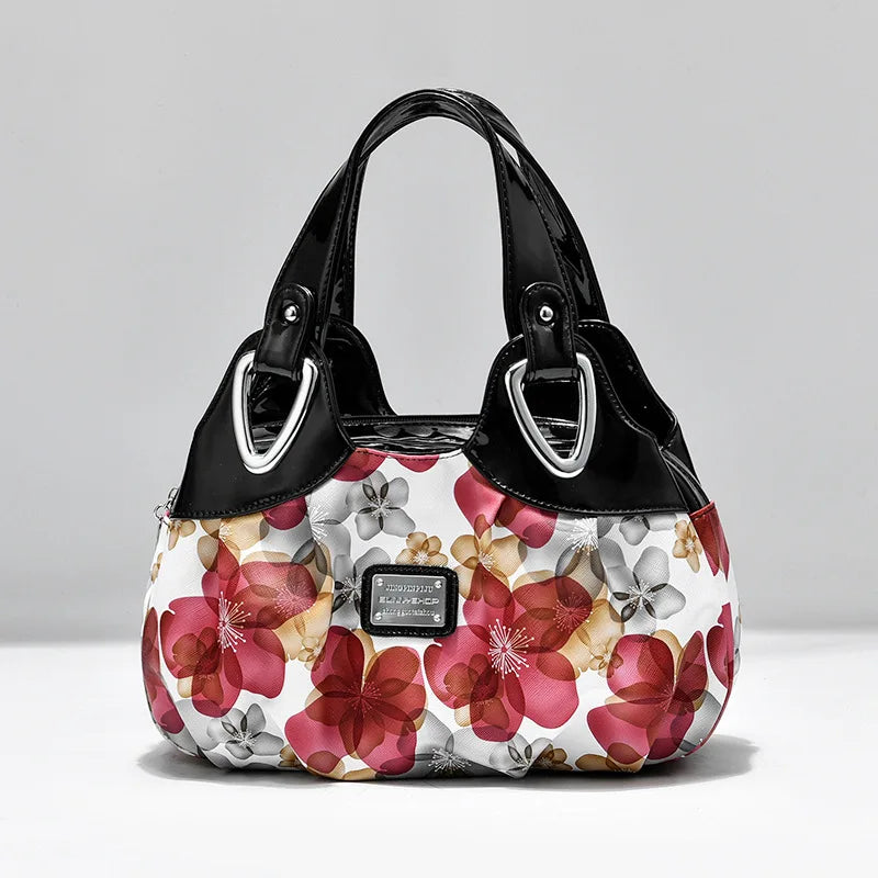 Bolsa de Lujo con Estampado Floral