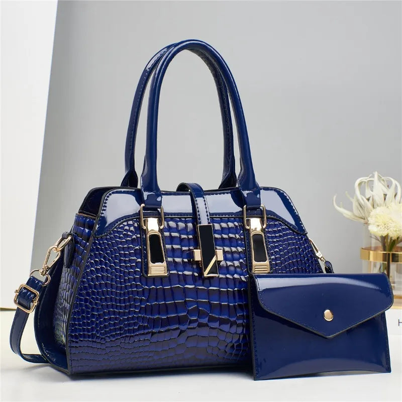Bolsa de Lujo con Patrón Croco
