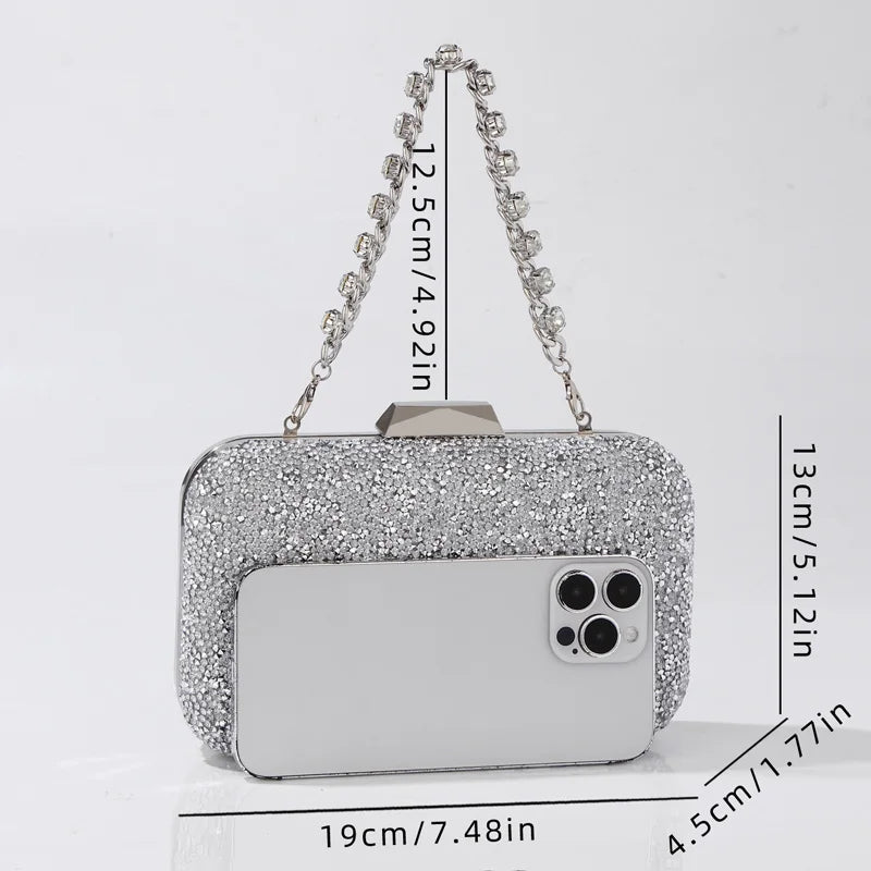 Bolsa Clutch con Lentejuelas