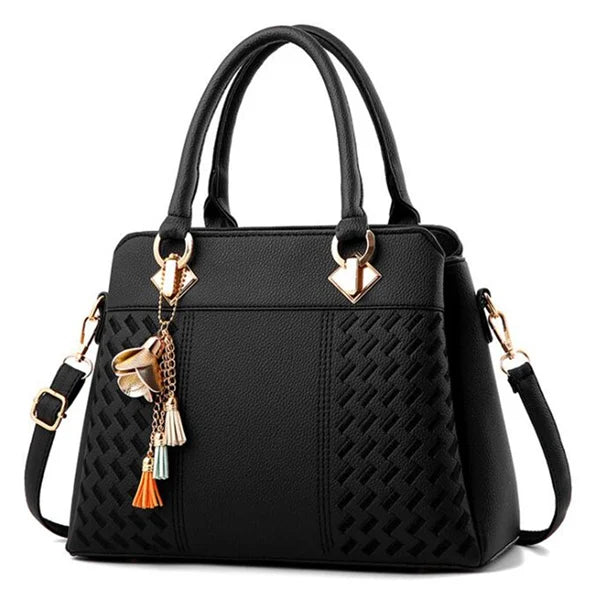 Bolsa de Lujo con Bordado y Borla