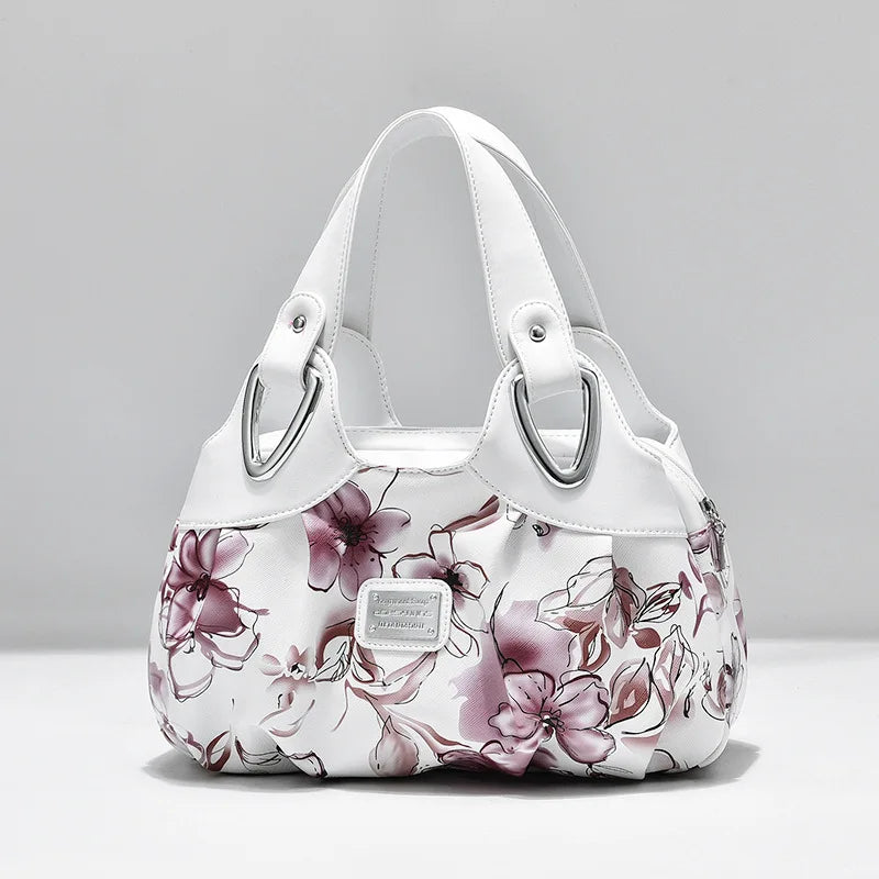 Bolsa de Lujo con Estampado Floral