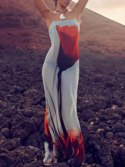 Vestido largo H-line