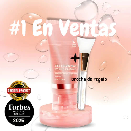 LAKERAIN Mascarilla de Colágeno Más Crema Hidratante De Regalo