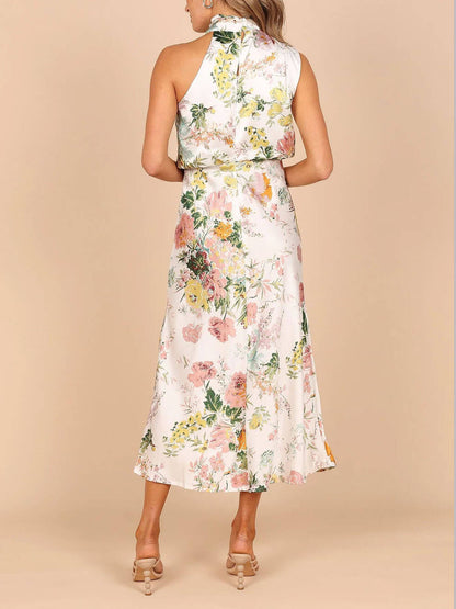 Vestido largo floral