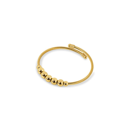 Pulsera Calmante Fidget de Acero Inoxidable