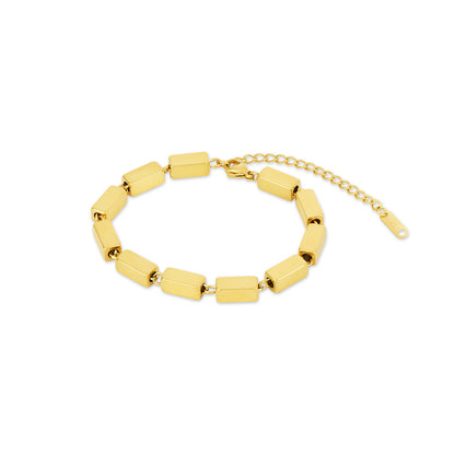 Pulsera de Cadena Rectangular