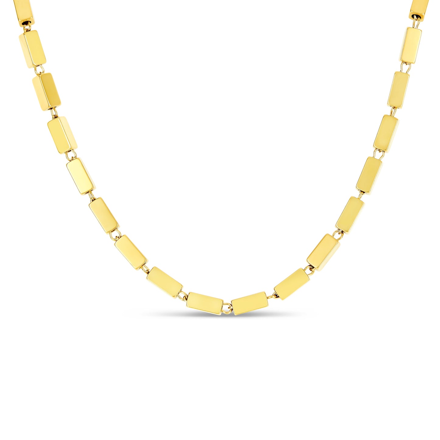 Collar Cadena Rectangular