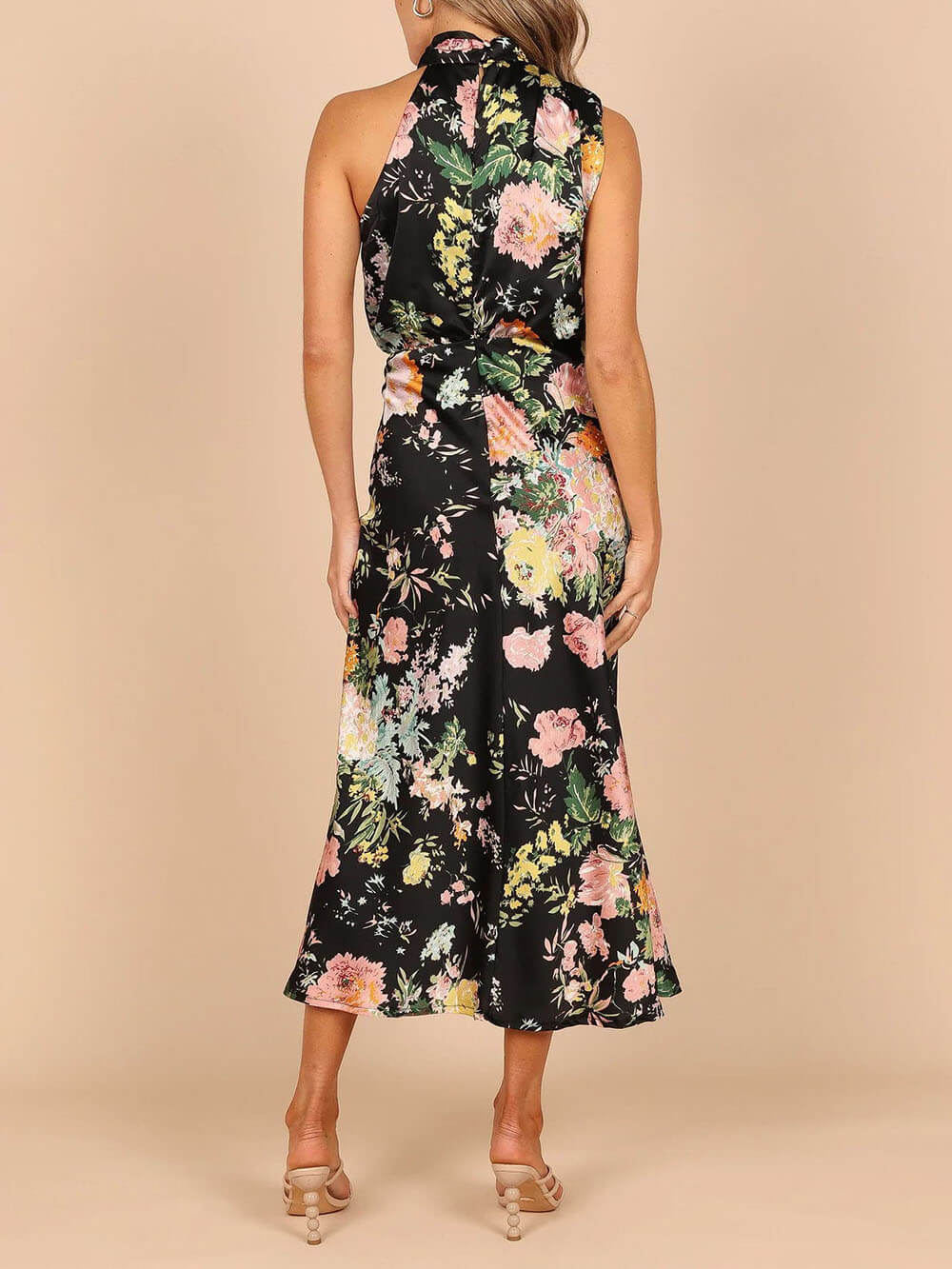 Vestido largo floral