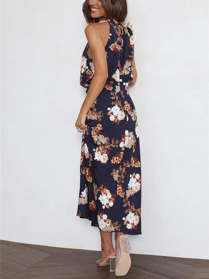 Vestido largo floral