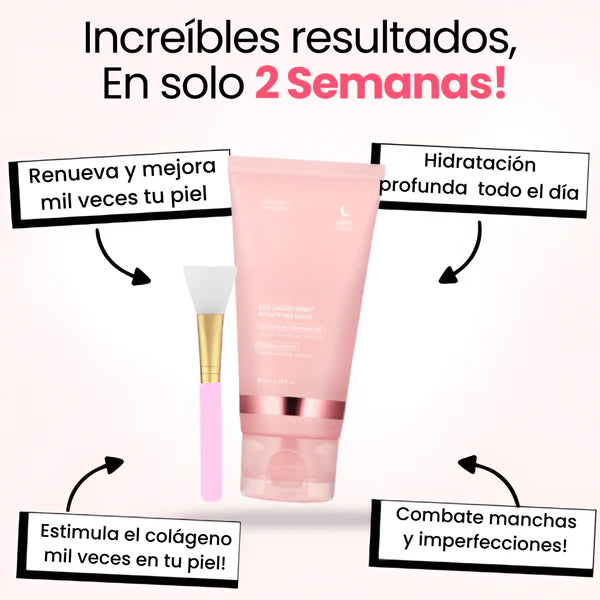 Kit Facial: Mascarilla Peel-Off+ Crema de Gelatina Hidratante