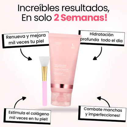 Kit Facial: Mascarilla Peel-Off+ Crema de Gelatina Hidratante