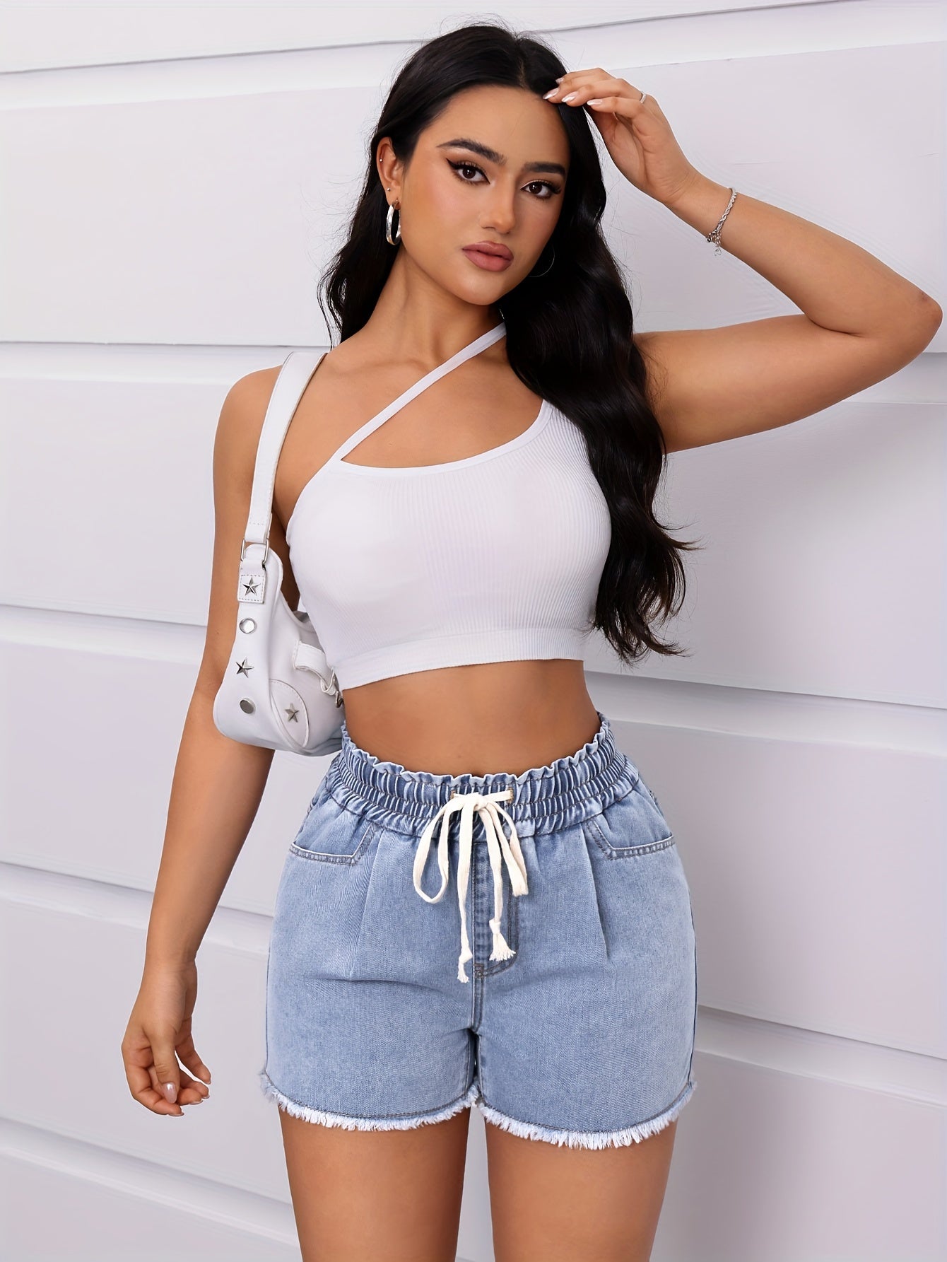 Shorts Casual de Algodón