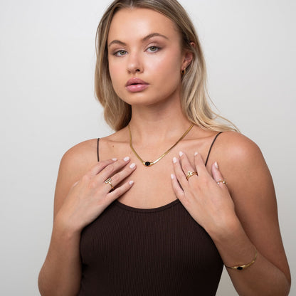 Collar con Piedra de Ónix