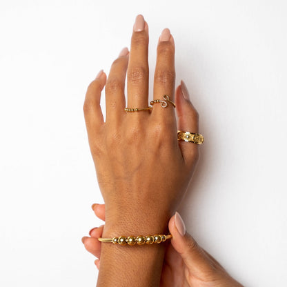 Pulsera Calmante Fidget de Acero Inoxidable