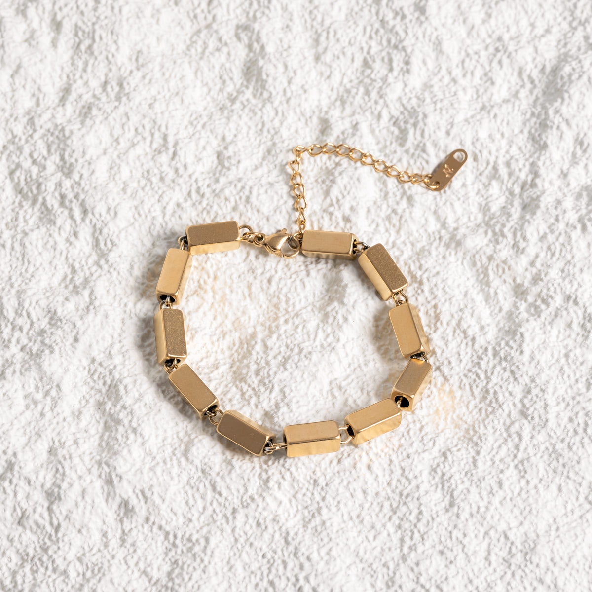 Pulsera de Cadena Rectangular
