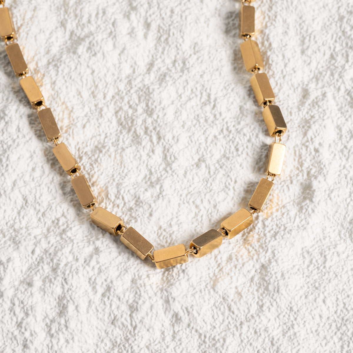 Collar Cadena Rectangular