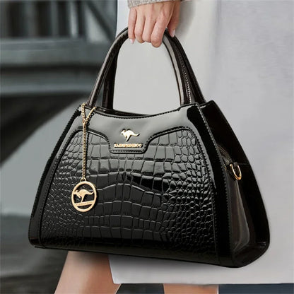 Bolsa Hobo Croco Aurora
