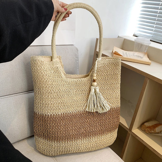 Bolsa de Paja Tejida