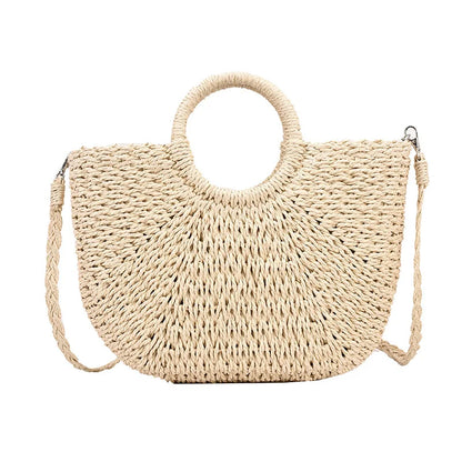 Bolsa Tejida con Cinta