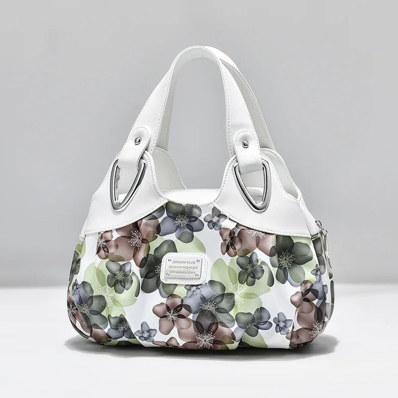 Bolsa de Lujo con Estampado Floral