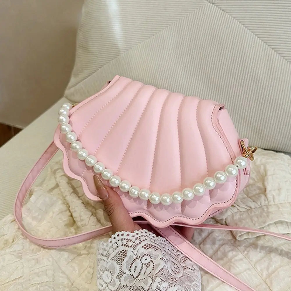 Bolsa Concha con Perlas