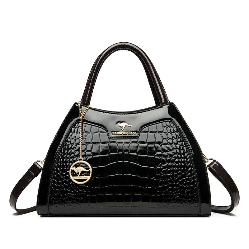 Bolsa Hobo Croco Aurora
