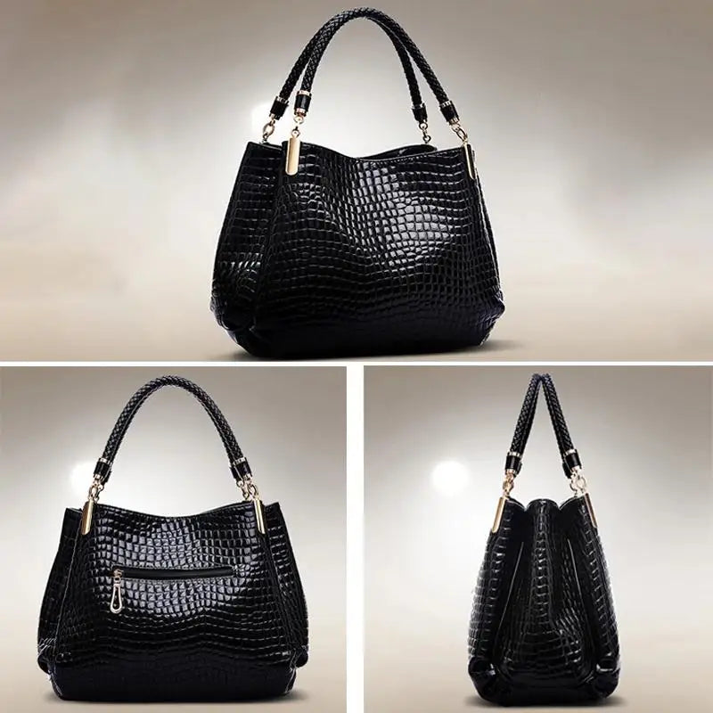 Bolsa Con Élite Croco