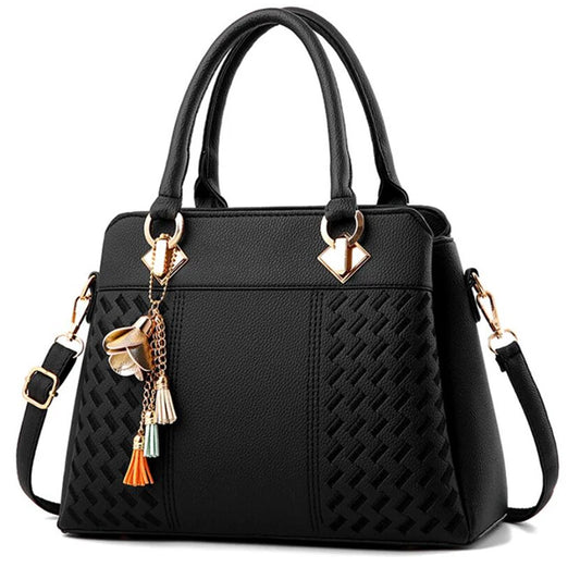 Bolsa de Lujo con Bordado y Borla