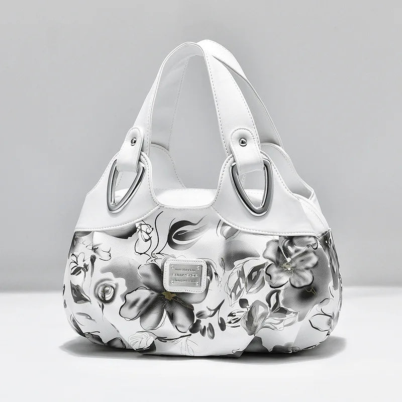 Bolsa de Lujo con Estampado Floral