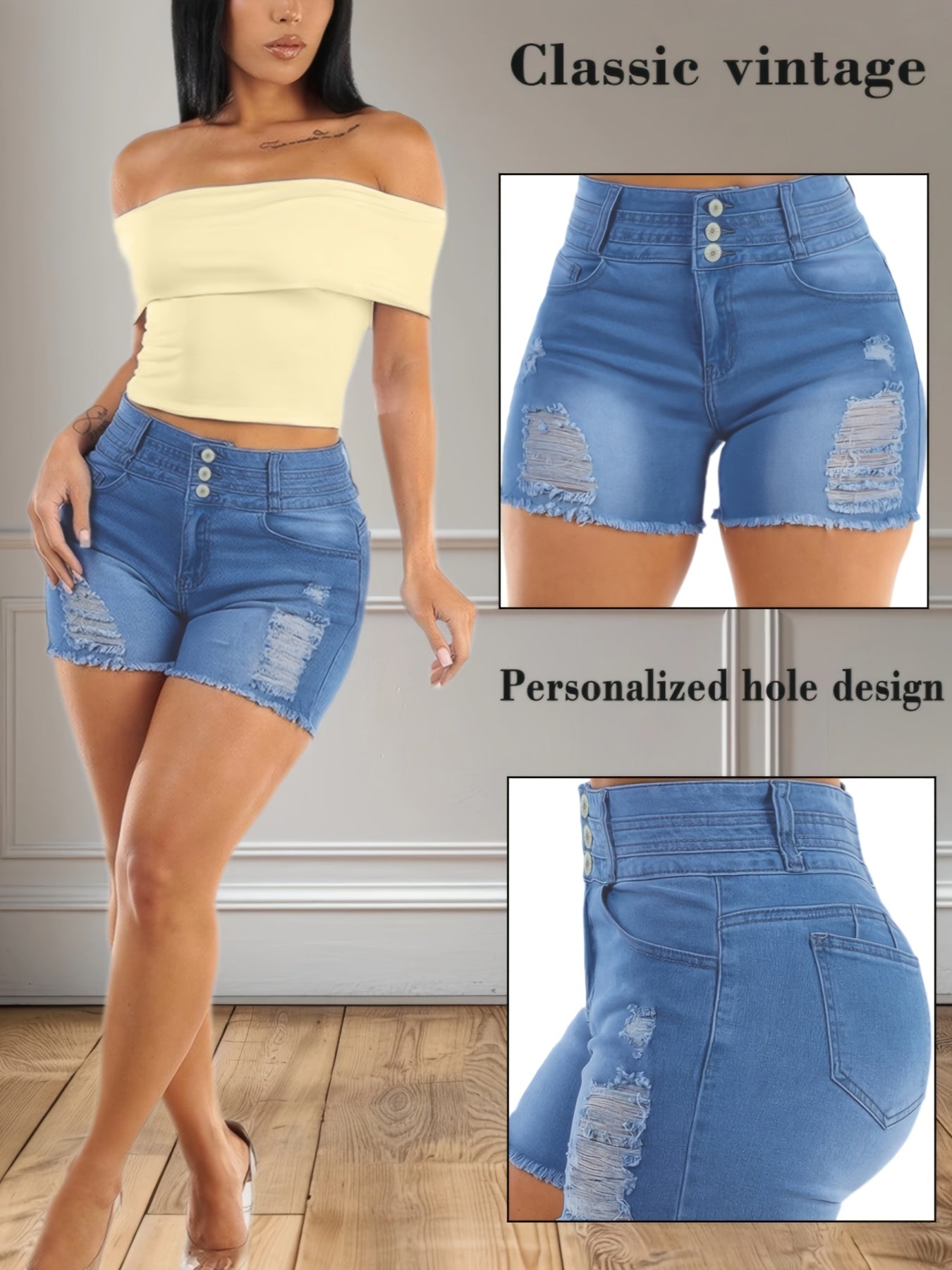Shorts de Mezclilla