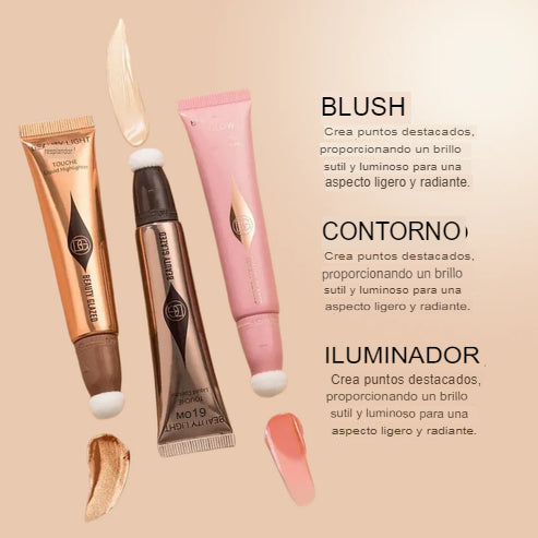 Kit de contorno e iluminador