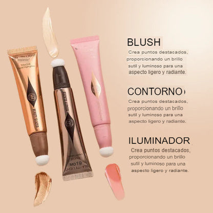Kit de contorno e iluminador